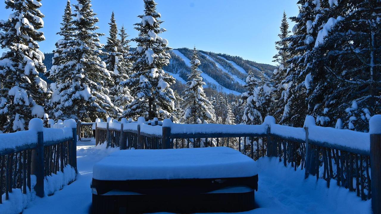 Le Bivouac - Les Chalets Spa Canada 拉马巴耶 外观 照片