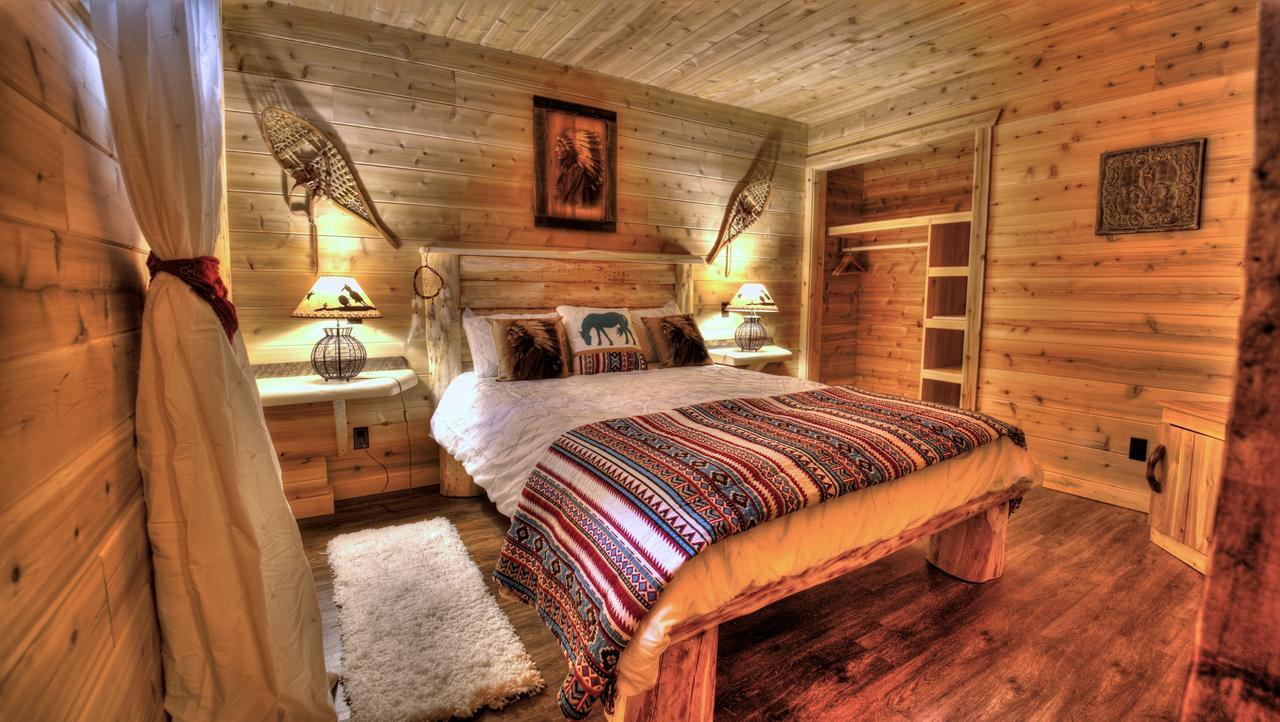 Le Bivouac - Les Chalets Spa Canada 拉马巴耶 外观 照片