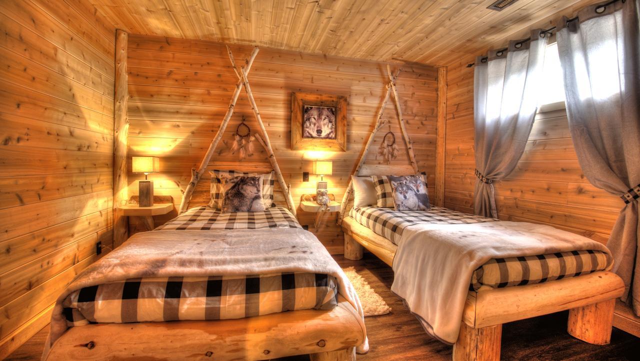 Le Bivouac - Les Chalets Spa Canada 拉马巴耶 外观 照片