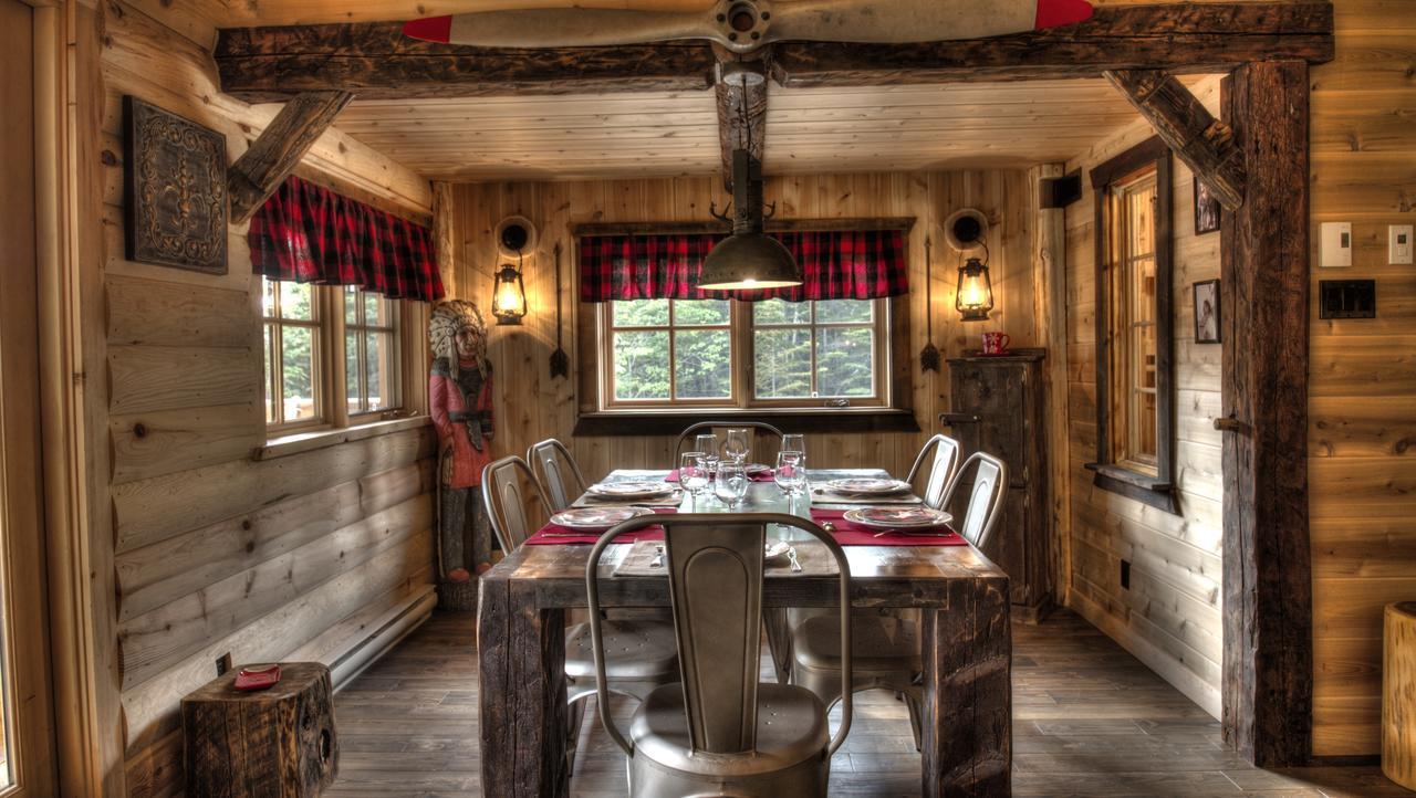 Le Bivouac - Les Chalets Spa Canada 拉马巴耶 外观 照片